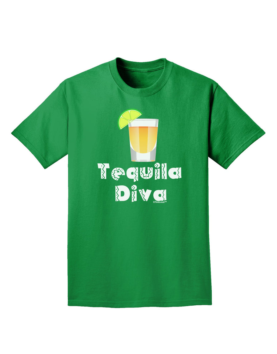 Tequila Diva - Cinco de Mayo Design Adult Dark T-Shirt by TooLoud-Mens T-Shirt-TooLoud-Purple-Small-Davson Sales