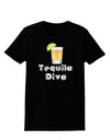 Tequila Diva - Cinco de Mayo Design Womens Dark T-Shirt by TooLoud