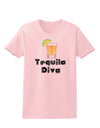 Tequila Diva - Cinco de Mayo Design Womens T-Shirt by TooLoud-Womens T-Shirt-TooLoud-PalePink-X-Small-Davson Sales