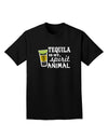 Tequila Is My Spirit Animal Adult Dark T-Shirt-Mens T-Shirt-TooLoud-Black-Small-Davson Sales