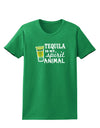 Tequila Is My Spirit Animal Womens Dark T-Shirt-TooLoud-Kelly-Green-X-Small-Davson Sales