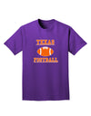 Texas Football Adult Dark T-Shirt by TooLoud-Mens T-Shirt-TooLoud-Purple-Small-Davson Sales