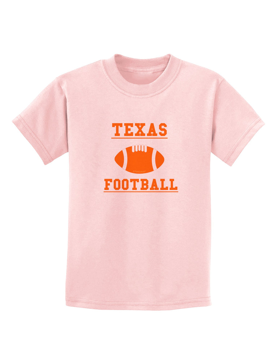 Texas Football Childrens T-Shirt by TooLoud-TooLoud-White-X-Small-Davson Sales