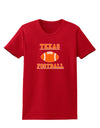 Texas Football Womens Dark T-Shirt by TooLoud-TooLoud-Red-X-Small-Davson Sales