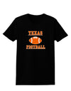 Texas Football Womens Dark T-Shirt by TooLoud-TooLoud-Black-X-Small-Davson Sales