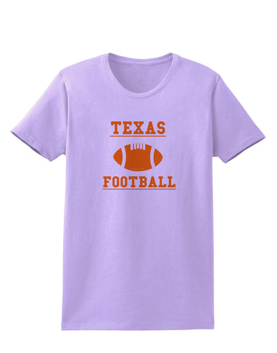 Texas Football Womens T-Shirt by TooLoud-TooLoud-Lavender-X-Small-Davson Sales