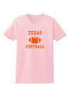 Texas Football Womens T-Shirt by TooLoud-TooLoud-PalePink-X-Small-Davson Sales