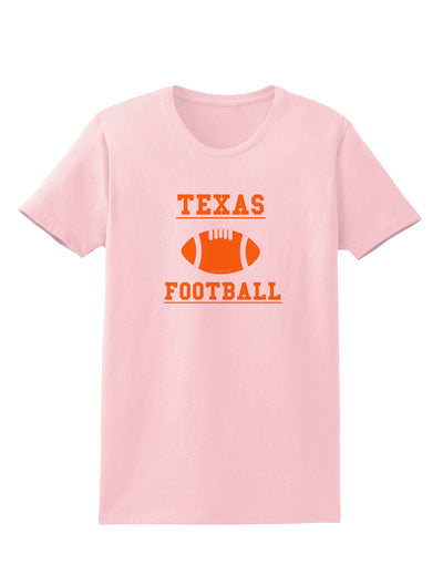 Texas Football Womens T-Shirt by TooLoud-TooLoud-PalePink-X-Small-Davson Sales