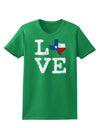 Texas Love Distressed Design Womens Dark T-Shirt by TooLoud-Womens T-Shirt-TooLoud-Kelly-Green-X-Small-Davson Sales