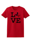 Texas Love Distressed Design Womens T-Shirt by TooLoud-Womens T-Shirt-TooLoud-Red-X-Small-Davson Sales