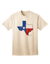 Texas State Flag Distressed Adult T-Shirt with Unique Design-Mens T-shirts-TooLoud-Natural-Small-Davson Sales