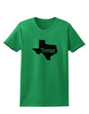 Texas - United States Shape Womens T-Shirt by TooLoud-Womens T-Shirt-TooLoud-Kelly-Green-X-Small-Davson Sales