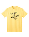Thank A Veteran Adult T-Shirt-Mens T-Shirt-TooLoud-Yellow-Small-Davson Sales