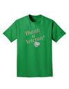 Thank A Veteran Adult T-Shirt-Mens T-Shirt-TooLoud-Kelly-Green-XXXX-Large-Davson Sales
