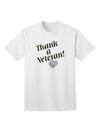 Thank A Veteran Adult T-Shirt-Mens T-Shirt-TooLoud-White-Small-Davson Sales