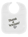 Thank A Veteran Baby Bib