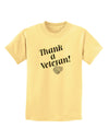 Thank A Veteran Childrens T-Shirt-Childrens T-Shirt-TooLoud-Daffodil-Yellow-X-Small-Davson Sales