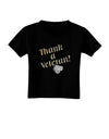 Thank A Veteran Toddler T-Shirt Dark-Toddler T-Shirt-TooLoud-Black-2T-Davson Sales