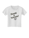 Thank A Veteran Toddler T-Shirt-Toddler T-Shirt-TooLoud-White-2T-Davson Sales