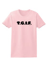 Thank God It's Friday - TGIF Womens T-Shirt by TooLoud-Womens T-Shirt-TooLoud-PalePink-X-Small-Davson Sales