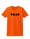 Thank God It's Friday - TGIF Womens T-Shirt by TooLoud-Womens T-Shirt-TooLoud-Orange-X-Small-Davson Sales