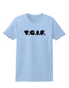 Thank God It's Friday - TGIF Womens T-Shirt by TooLoud-Womens T-Shirt-TooLoud-Light-Blue-X-Small-Davson Sales