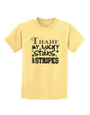 Thank My Lucky Stars and Stripes Childrens T-Shirt by TooLoud-Childrens T-Shirt-TooLoud-Daffodil-Yellow-X-Small-Davson Sales