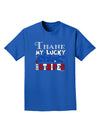 Thank My Lucky Stars and Stripes Color Adult Dark T-Shirt by TooLoud-Mens T-Shirt-TooLoud-Royal-Blue-Small-Davson Sales