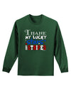 Thank My Lucky Stars and Stripes Color Adult Long Sleeve Dark T-Shirt by TooLoud-TooLoud-Dark-Green-Small-Davson Sales