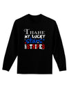 Thank My Lucky Stars and Stripes Color Adult Long Sleeve Dark T-Shirt by TooLoud-TooLoud-Black-Small-Davson Sales