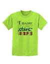 Thank My Lucky Stars and Stripes Color Childrens T-Shirt by TooLoud-Childrens T-Shirt-TooLoud-Lime-Green-X-Small-Davson Sales