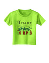 Thank My Lucky Stars and Stripes Color Toddler T-Shirt by TooLoud-Toddler T-Shirt-TooLoud-Lime-Green-2T-Davson Sales