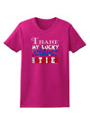 Thank My Lucky Stars and Stripes Color Womens Dark T-Shirt by TooLoud-Womens T-Shirt-TooLoud-Hot-Pink-Small-Davson Sales