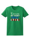 Thank My Lucky Stars and Stripes Color Womens Dark T-Shirt by TooLoud-Womens T-Shirt-TooLoud-Kelly-Green-X-Small-Davson Sales