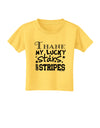 Thank My Lucky Stars and Stripes Toddler T-Shirt by TooLoud-Toddler T-Shirt-TooLoud-Yellow-2T-Davson Sales