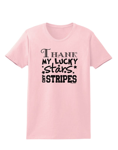 Thank My Lucky Stars and Stripes Womens T-Shirt by TooLoud-Womens T-Shirt-TooLoud-PalePink-X-Small-Davson Sales