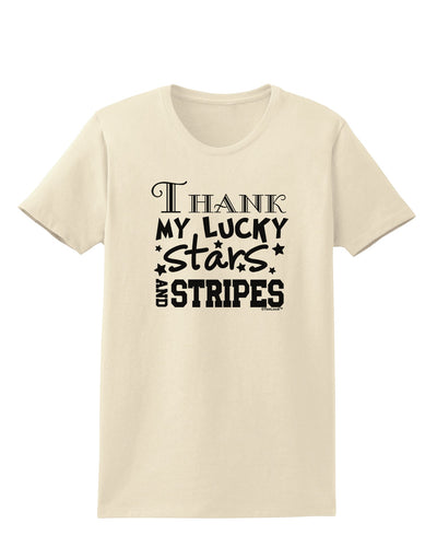 Thank My Lucky Stars and Stripes Womens T-Shirt by TooLoud-Womens T-Shirt-TooLoud-Natural-X-Small-Davson Sales