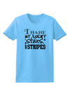 Thank My Lucky Stars and Stripes Womens T-Shirt by TooLoud-Womens T-Shirt-TooLoud-Aquatic-Blue-X-Small-Davson Sales