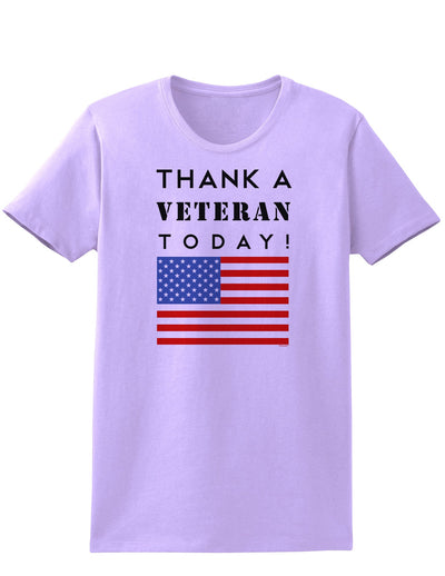 Thank a Veteran Today Womens T-Shirt-Womens T-Shirt-TooLoud-Lavender-X-Small-Davson Sales