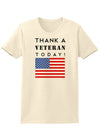 Thank a Veteran Today Womens T-Shirt-Womens T-Shirt-TooLoud-Natural-X-Small-Davson Sales