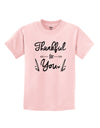 Thankful for you Childrens T-Shirt-Childrens T-Shirt-TooLoud-PalePink-X-Small-Davson Sales
