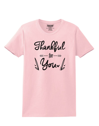 Thankful for you Womens T-Shirt-Womens T-Shirt-TooLoud-PalePink-X-Small-Davson Sales