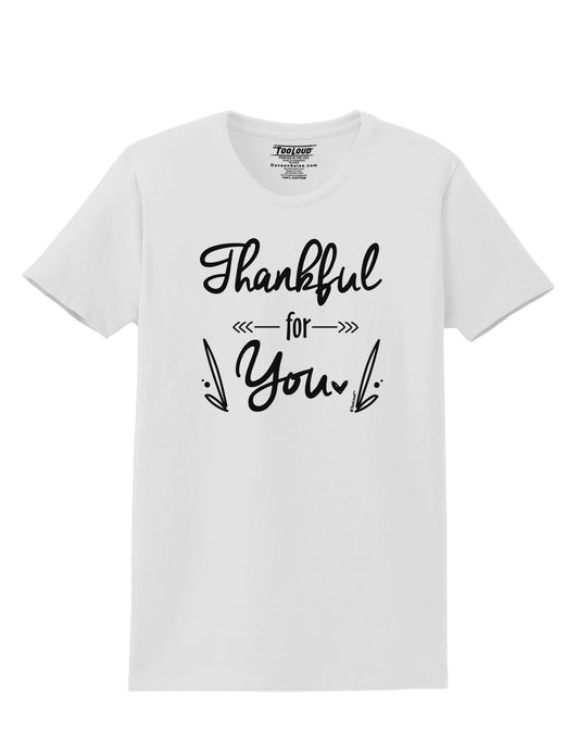 Thankful for you Womens T-Shirt-Womens T-Shirt-TooLoud-White-X-Small-Davson Sales
