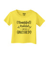 Thankful grateful oh so blessed Infant T-Shirt-Infant T-Shirt-TooLoud-Yellow-06-Months-Davson Sales