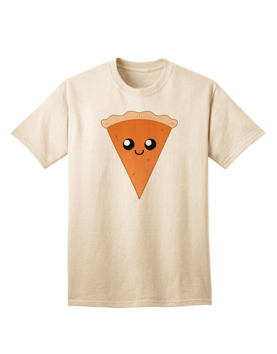 Thanksgiving Adult T-Shirt - Adorable Pie Slice Design-Mens T-shirts-TooLoud-Natural-Small-Davson Sales