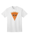 Thanksgiving Adult T-Shirt - Adorable Pie Slice Design-Mens T-shirts-TooLoud-White-Small-Davson Sales