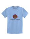 Thanksgiving Cooking Team - Turkey Childrens T-Shirt by TooLoud-Childrens T-Shirt-TooLoud-Light-Blue-X-Small-Davson Sales