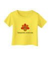 Thanksgiving Cooking Team - Turkey Infant T-Shirt by TooLoud-Infant T-Shirt-TooLoud-Yellow-06-Months-Davson Sales