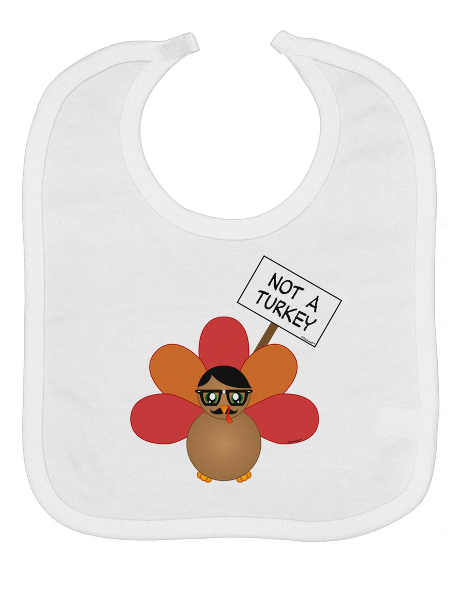 Thanksgiving Turkey in Disguise Baby Bib by TooLoud