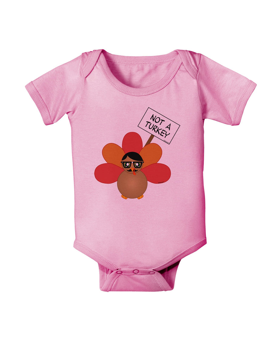 Thanksgiving Turkey in Disguise Baby Romper Bodysuit by TooLoud-Baby Romper-TooLoud-White-06-Months-Davson Sales